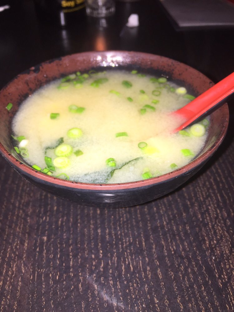 Order Miso Soup food online from Sushi Rock store, Arlington on bringmethat.com
