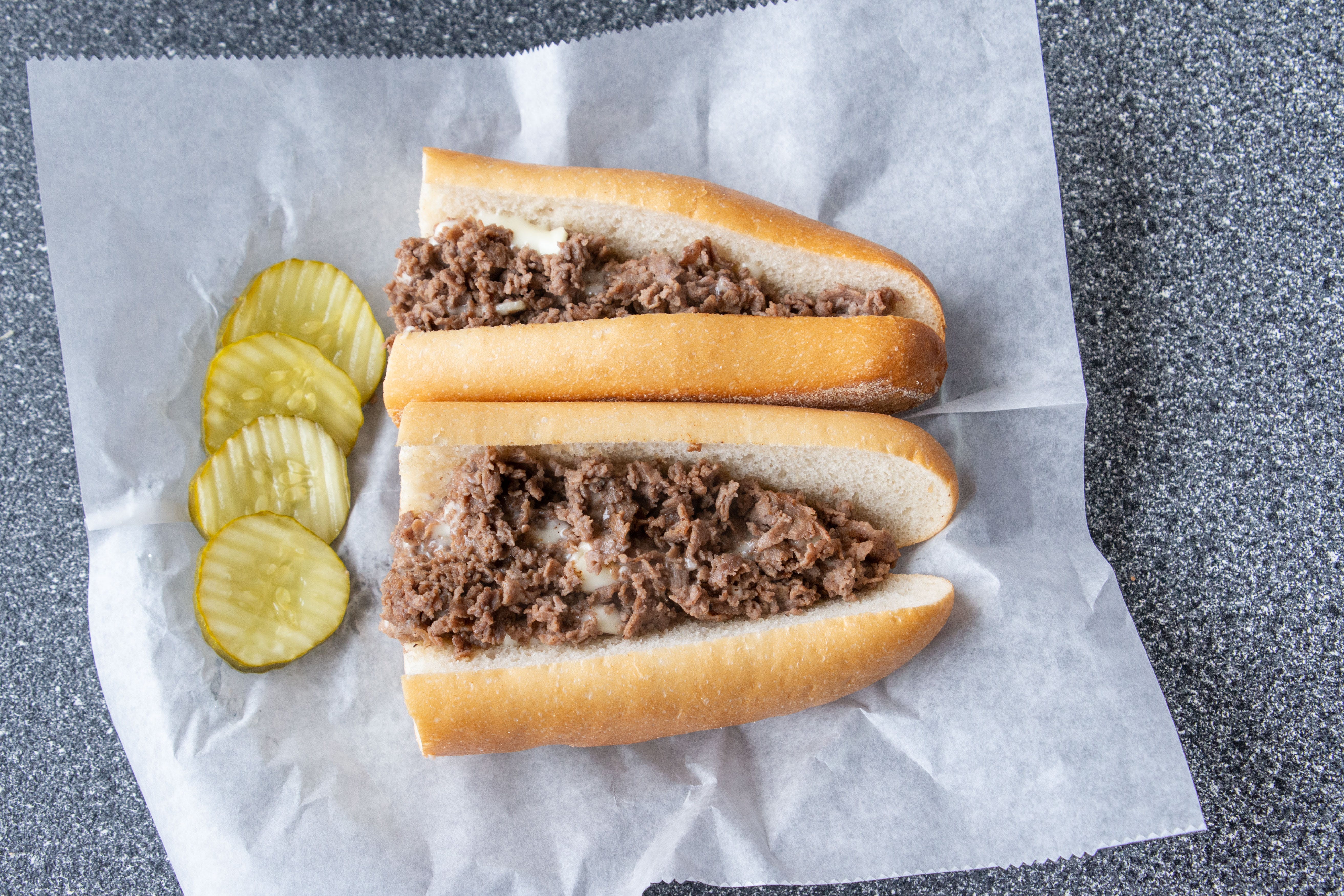 Order Cheese Steak Hoagie - Small food online from Pizza City store, Woodbury Heights on bringmethat.com