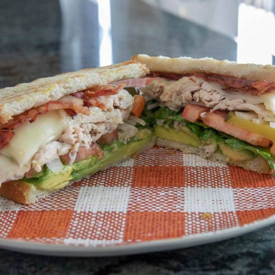 Order Chicken Breast Deluxe Panini food online from 3rd Street Coffee store, Downey on bringmethat.com