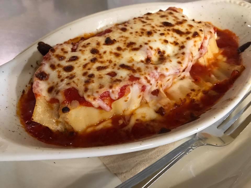 Order Lasagna food online from NY Pizzeria store, Arlington on bringmethat.com