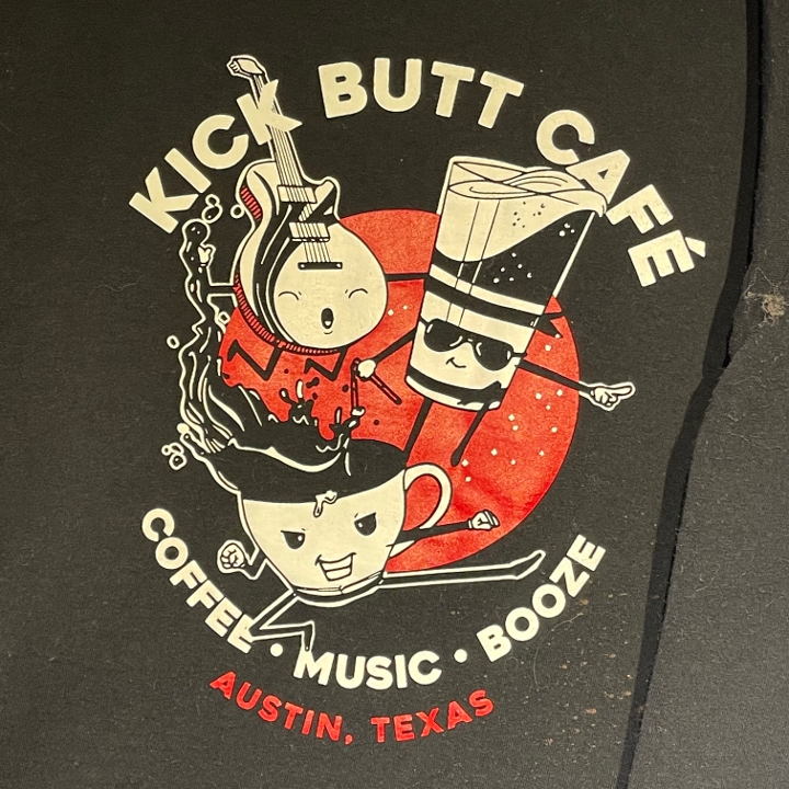 Order Cafe Style T-shirt food online from Kick Butt Café store, Austin on bringmethat.com