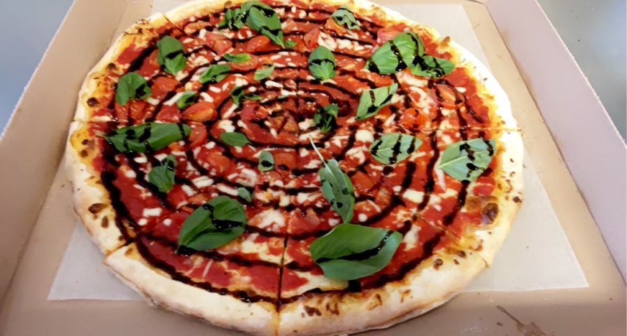Order Bruschetta Pizza food online from Samario Pizza store, Scranton on bringmethat.com