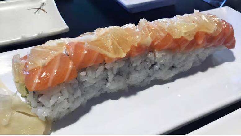 Order Salmon Roll food online from Fat Fish Sushi store, Pleasanton on bringmethat.com
