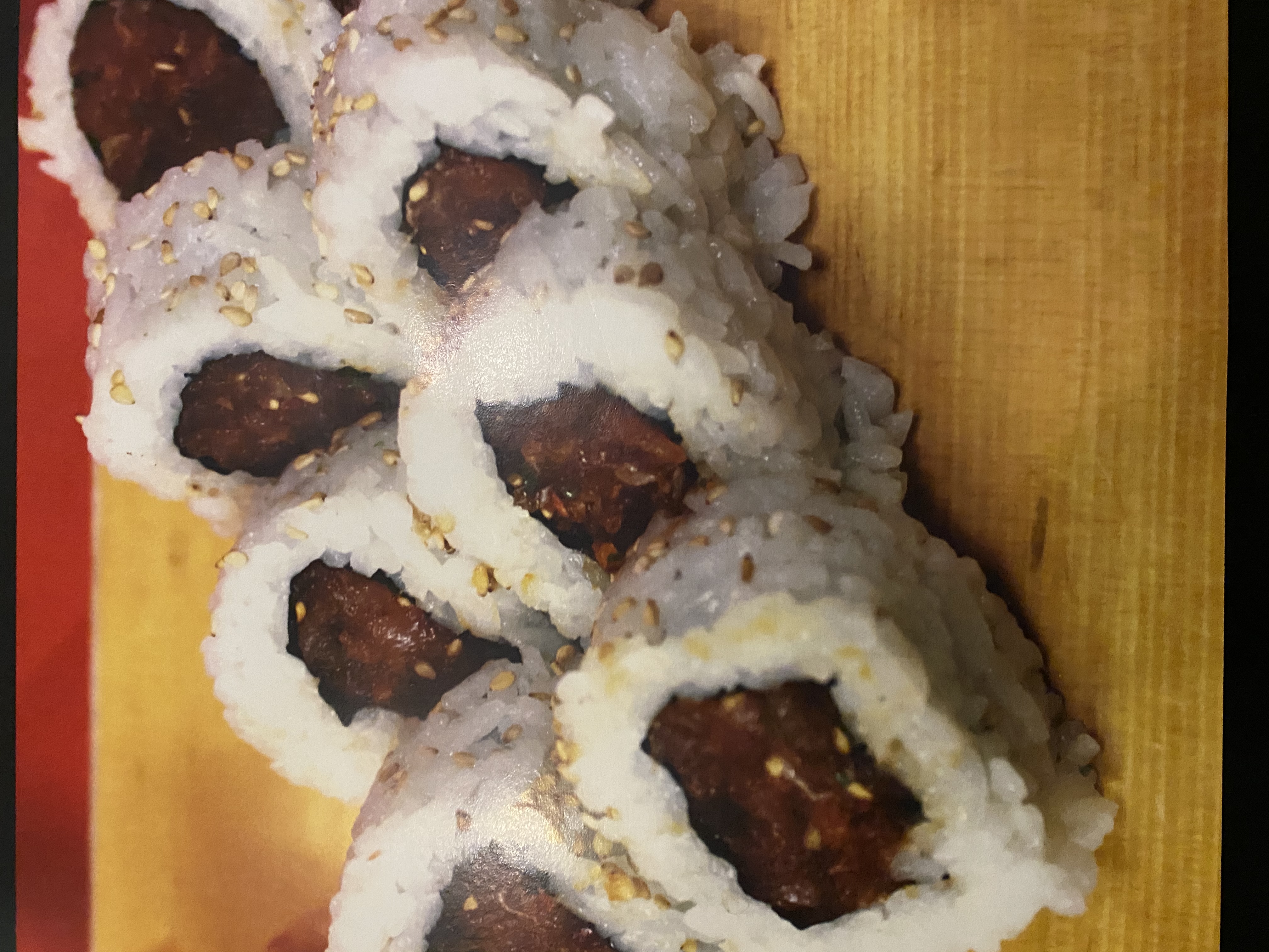 Order Spicy Tuna Roll food online from Pataya Sushi Restaurant store, Wasilla on bringmethat.com