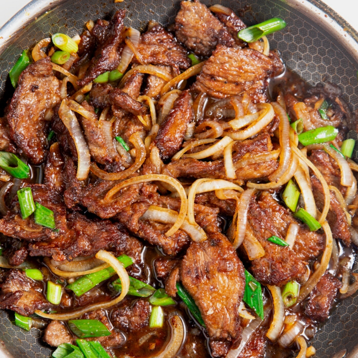 Order 261. Mongolian Beef food online from Iron Chef store, Phoenix on bringmethat.com