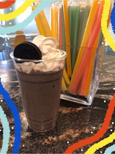 Order Taro - Oreo Smoothie food online from T-Bubbles store, Uniontown on bringmethat.com