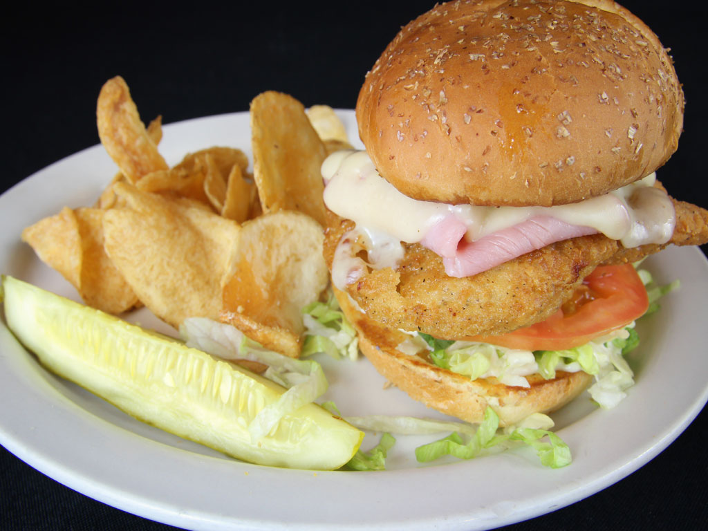 Order Chicken Cordon Bleu Sandwich food online from The Thurman Cafe store, Columbus on bringmethat.com