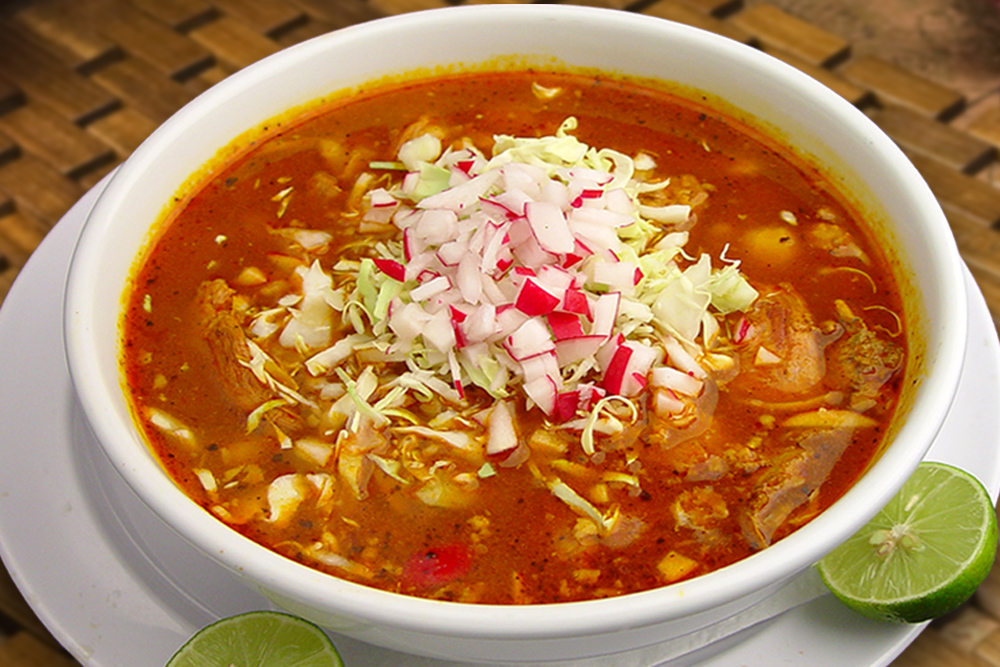 Order Pozole  food online from Taqueria San Miguel store, Cathedral City on bringmethat.com