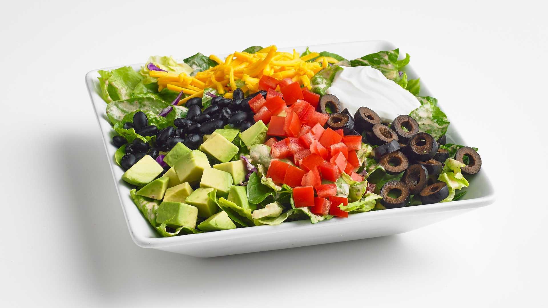 Order Santa Fe Salad - Entree Salads food online from Boston Restaurant & Sports Bar store, Citrus Heights on bringmethat.com