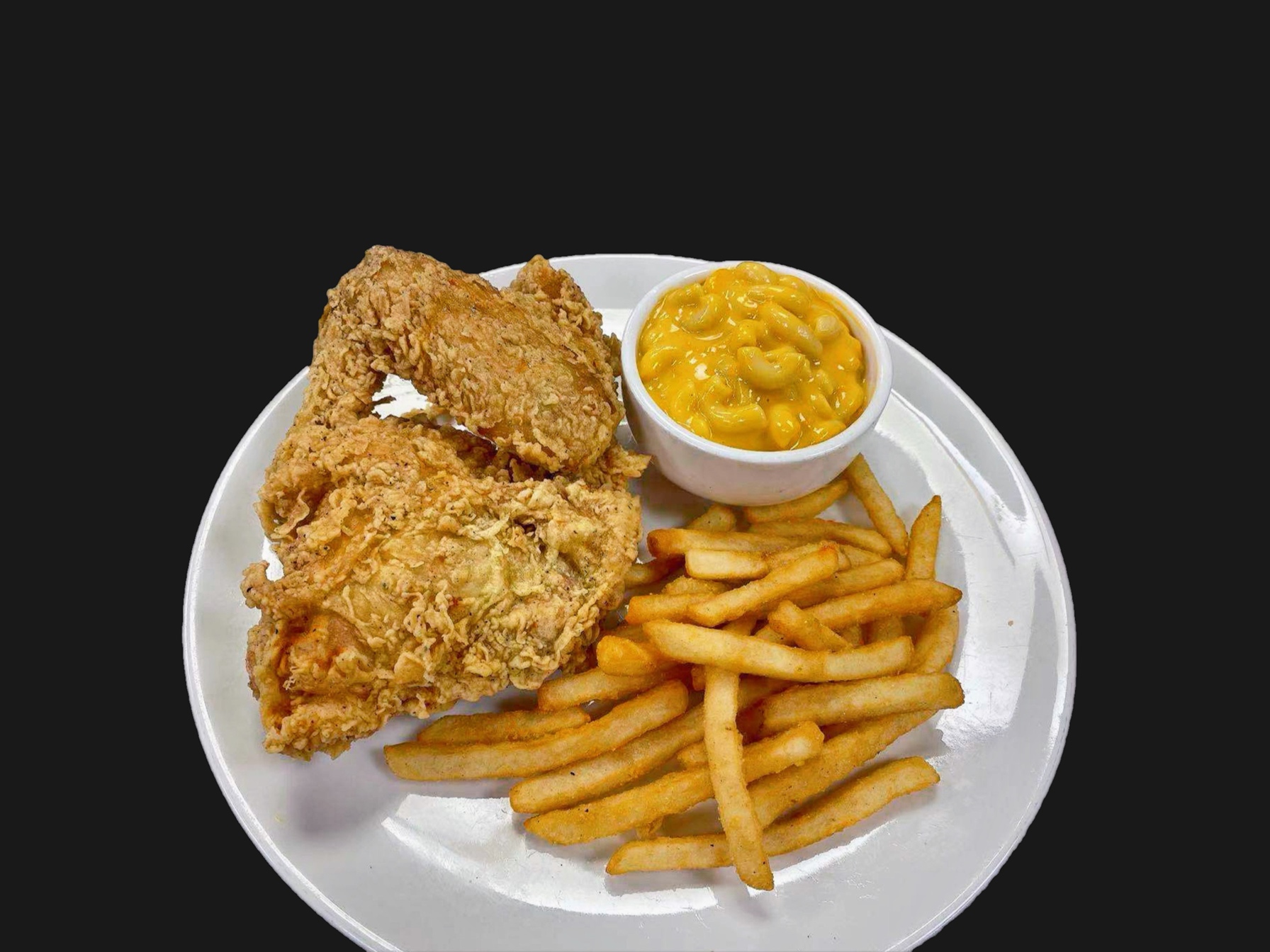 Order One Entree and Two Sides food online from Captain King Seafood City store, Memphis on bringmethat.com