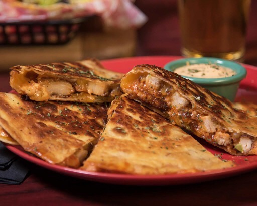 Order White Thunder Quesadilla food online from Hunt Annex Lounge store, Woodlyn on bringmethat.com