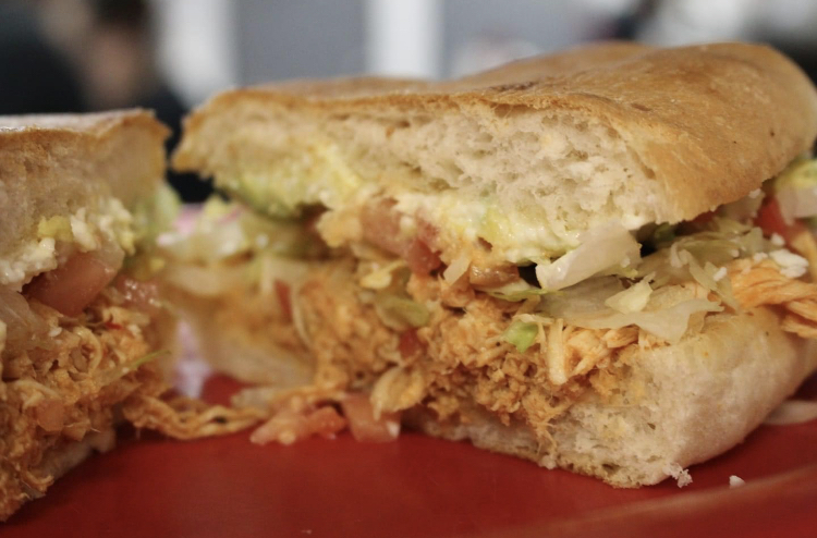 Order Torta food online from Pancho Taqueria store, Lansing on bringmethat.com