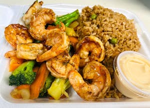 Order 04. Hibachi Shrimp food online from Jasper Hibachi Express & Sushi store, Springdale on bringmethat.com