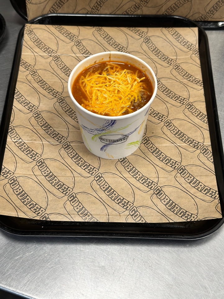Order Cup of Chili food online from Go Burger store, Mount Sinai on bringmethat.com