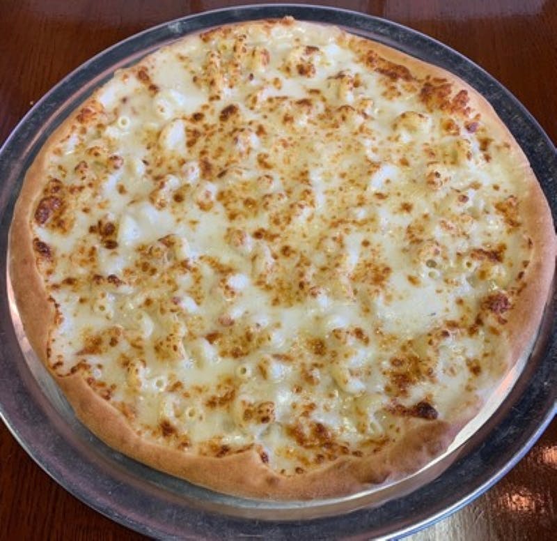Order 3 Cheese Mac & Cheese Pizza - 12" food online from Big City Pizza Danville store, Danville on bringmethat.com