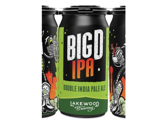 Order Lakewood Brewing Co. Big D IPA - 6x 12oz Cans food online from Bear Creek Spirits & Wine store, Colleyville on bringmethat.com