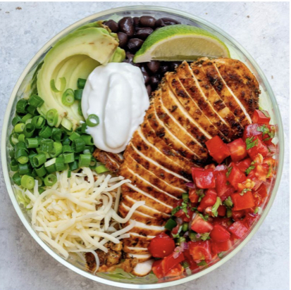 Order Grilled Chicken Burrito Bowl food online from The Burger Joint store, New York on bringmethat.com