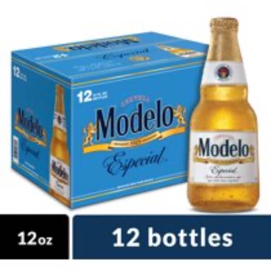 Order Modelo 12 pack bottles  food online from Round Up Liquor & Grocery store, Wildomar on bringmethat.com