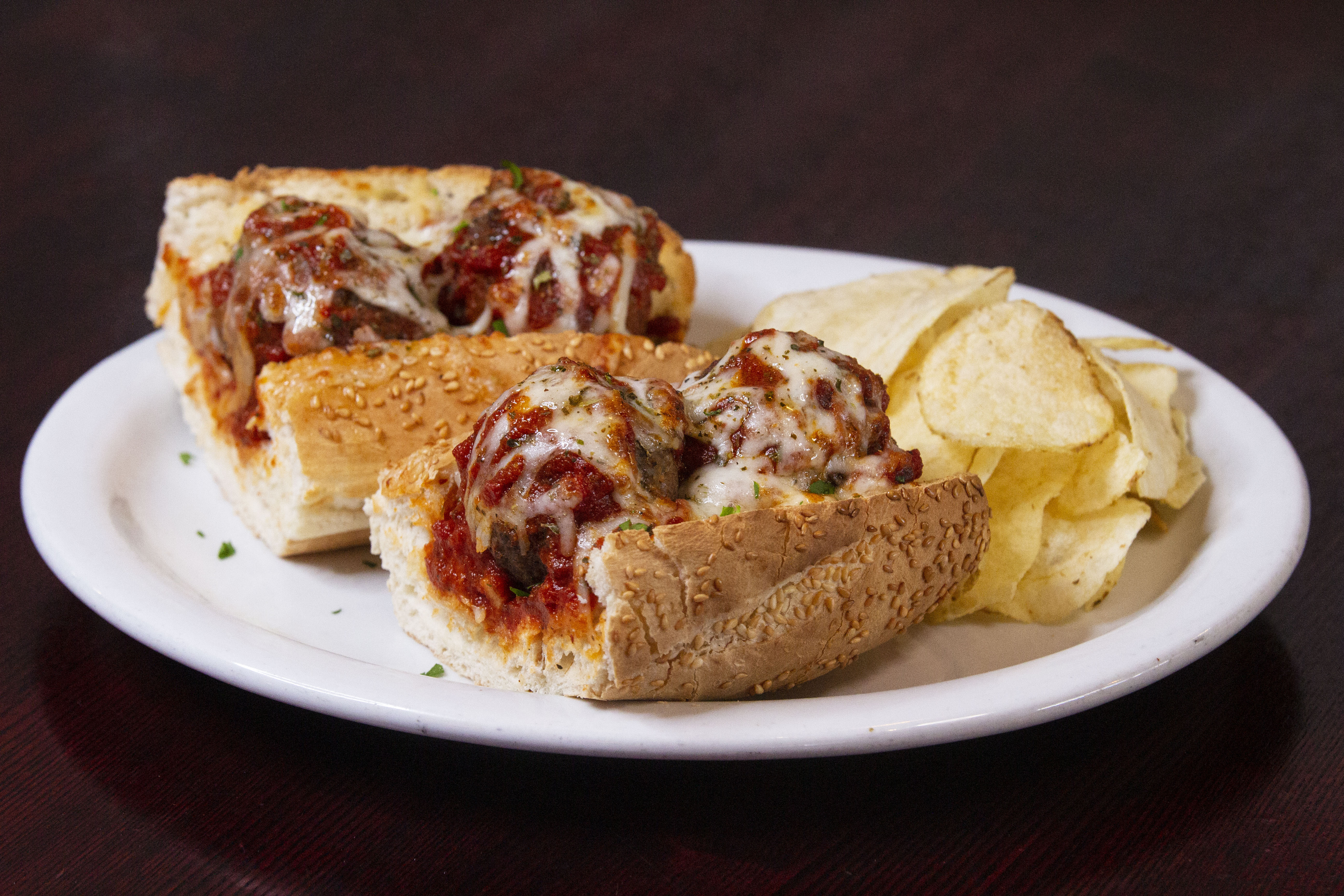 Order 4. Old World Meatball Sub Sandwich food online from Streets Of New York store, Chandler on bringmethat.com