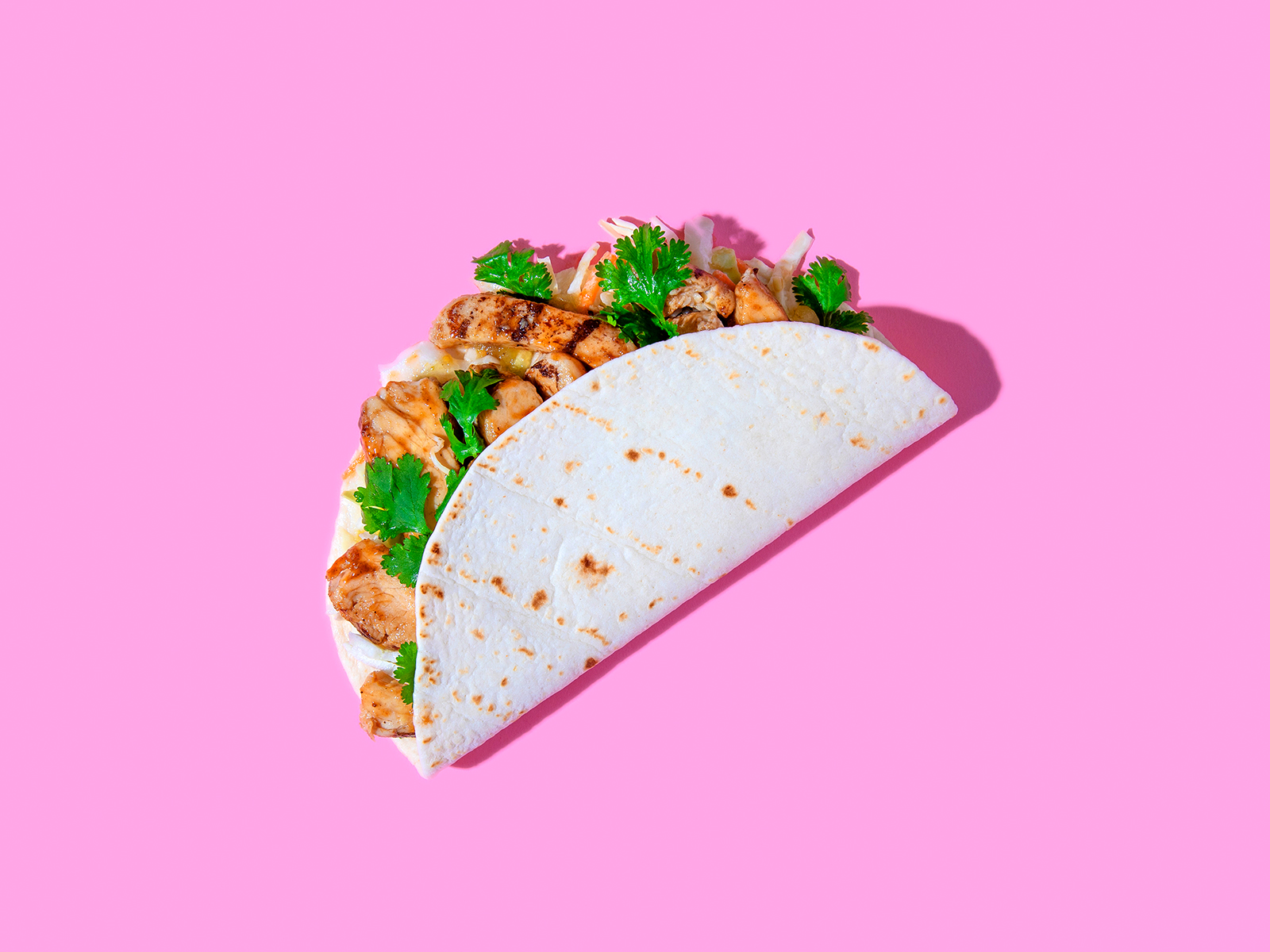 Order Grilled Chicken Taco food online from The Taco Pit store, Phoenix on bringmethat.com