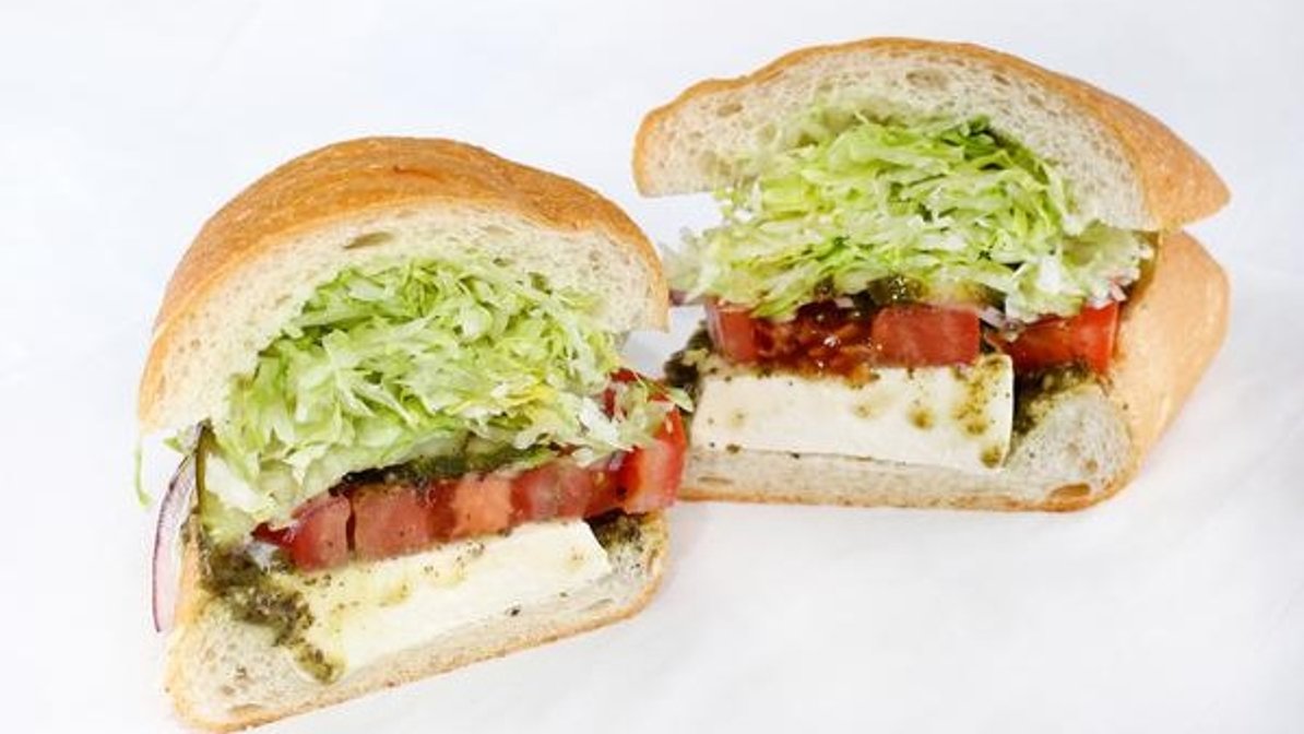 Order Caprese Sub food online from Sunset Subs store, San Francisco on bringmethat.com