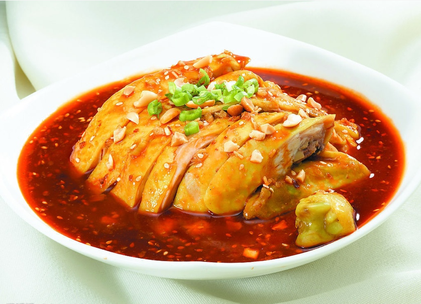 Order Cold Chicken with Chili Sauce food online from Xufeng Restaurant store, Philadelphia on bringmethat.com