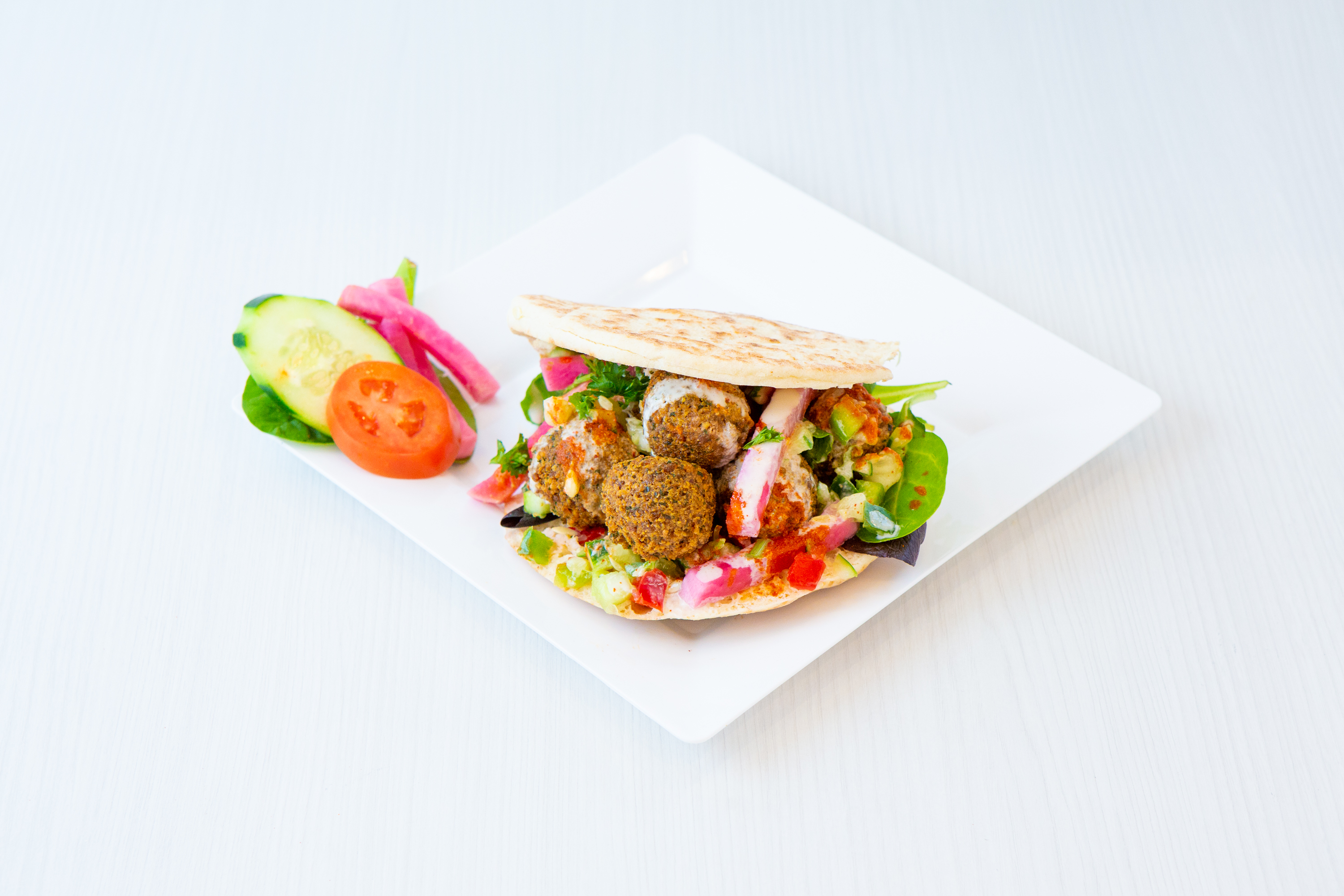 Order Falafel Pita food online from Aleppo Palace store, Cambridge on bringmethat.com