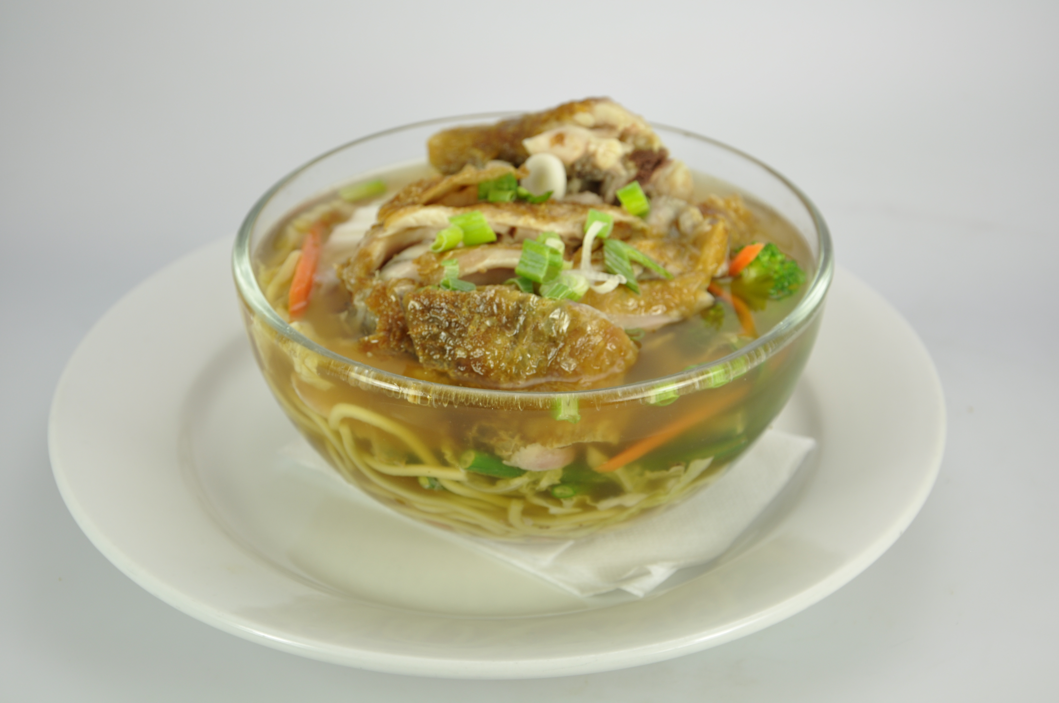 Order Chicken Noodle Soup food online from Kaieteur Express Restaurant store, South Richmond Hill on bringmethat.com