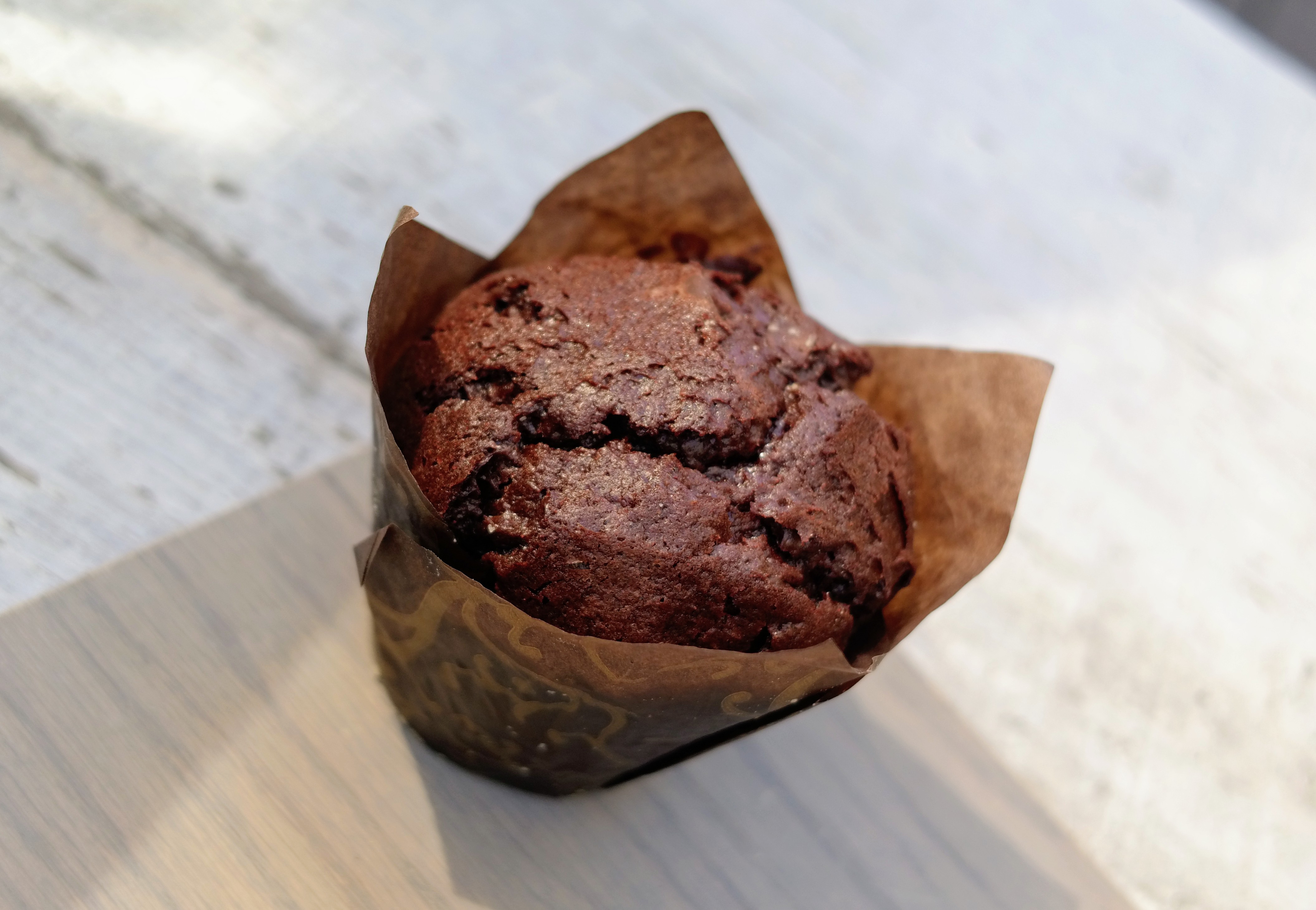 Order Chocolate Muffin food online from Intentional Coffee store, Fullerton on bringmethat.com