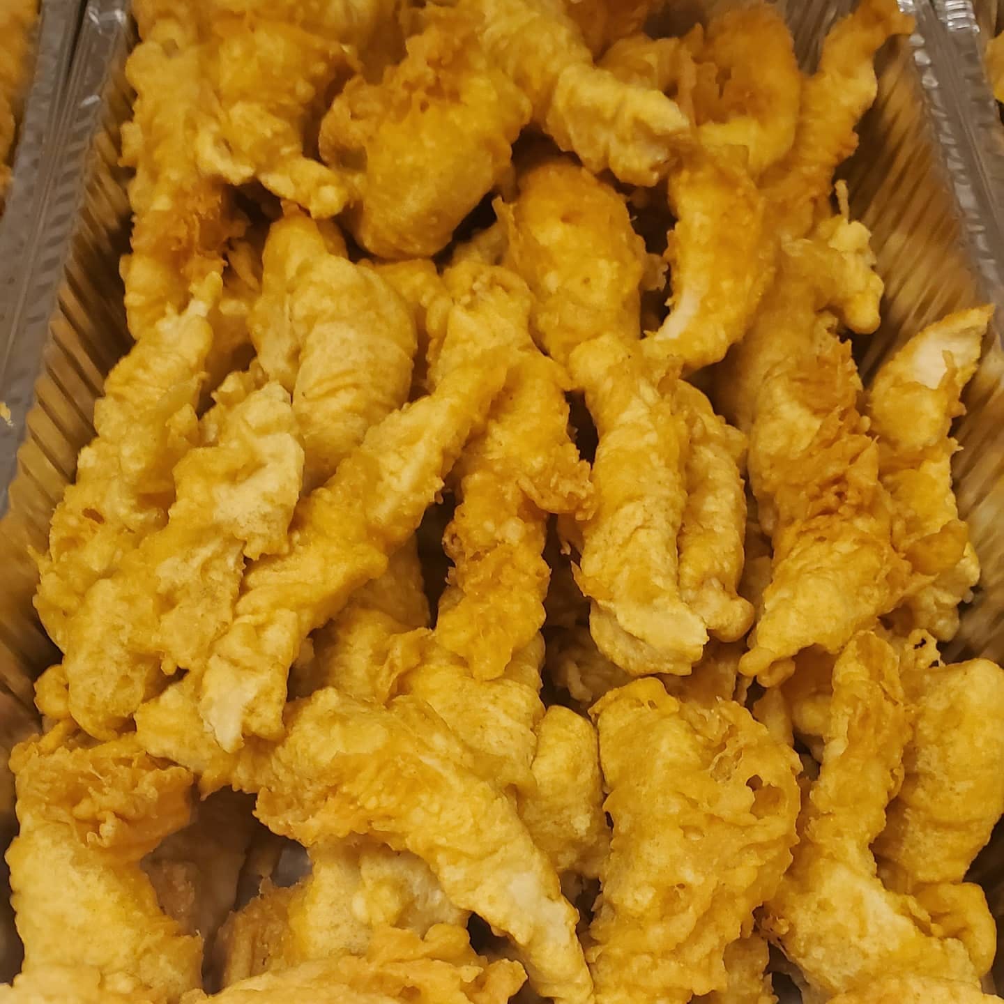 Order Homemade Chicken Fingers - 6 Pieces food online from Mangia Pizza and Catering store, Westland on bringmethat.com