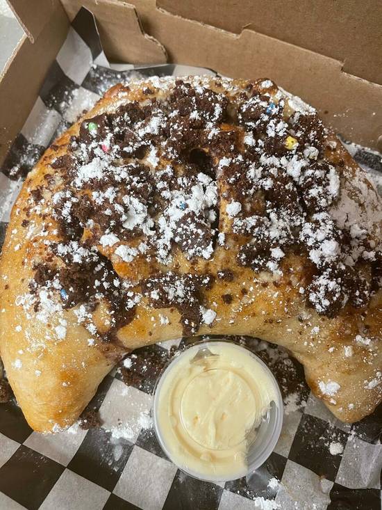 Order S'mores Calzone food online from The Pizza Cutters store, Syracuse on bringmethat.com