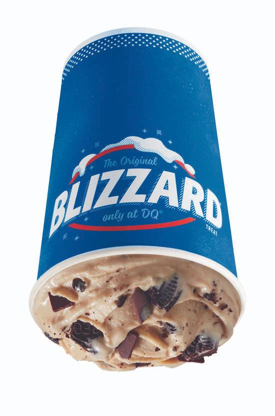 Order Oreo Mocha Fudge Blizzard® Treat food online from Dairy Queen Grill & Chill store, Gettysburg on bringmethat.com