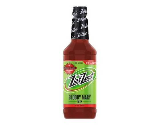 Order Zing Zang Bloody Mary Mix, 32oz Bottle food online from Chris's Liquor- 2203 S Lamar Blvd store, Austin on bringmethat.com