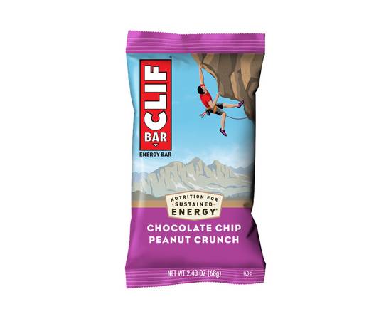 Order Clif Energy Bar - Chocolate Chip Peanut Crunch food online from Anderson Convenience Markets #140 store, Omaha on bringmethat.com