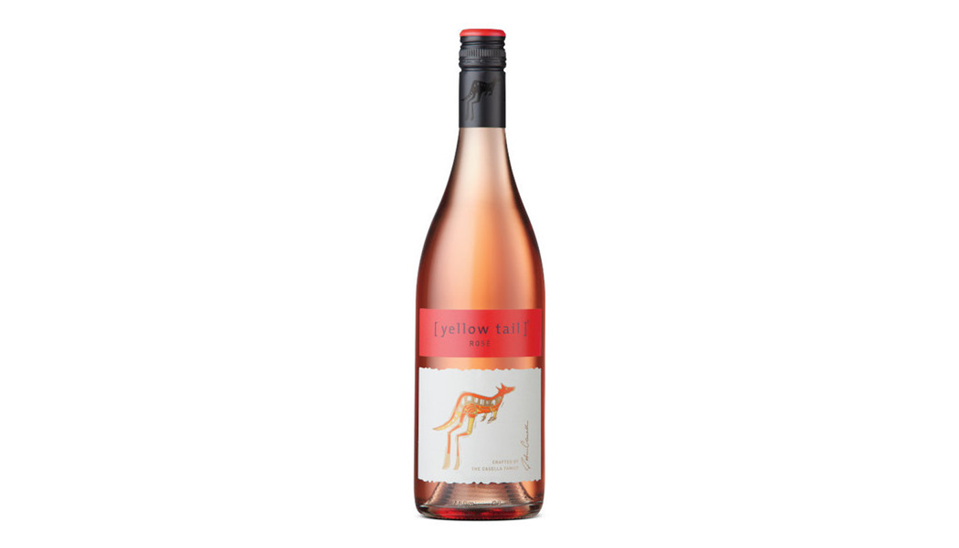 Order [ yellow tail ] Rosé 750ml Bottle food online from Liquor Palace store, Burbank on bringmethat.com