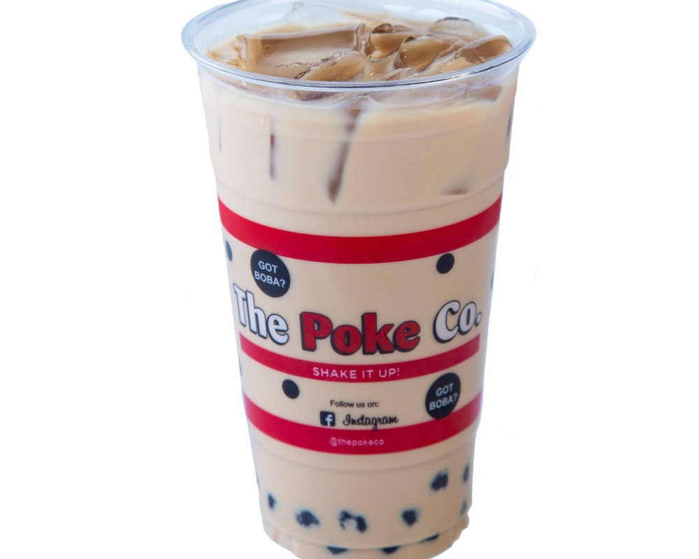 Order Milk Tea food online from The Poke Co store, Ontario on bringmethat.com