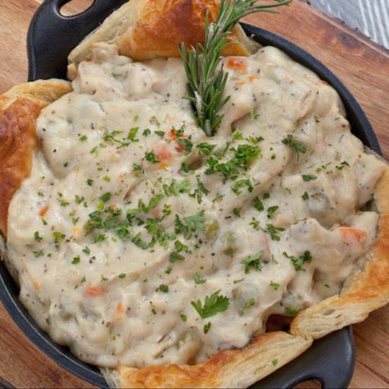 Order Chicken Pot Pie food online from Bare Back Grill store, San Diego on bringmethat.com