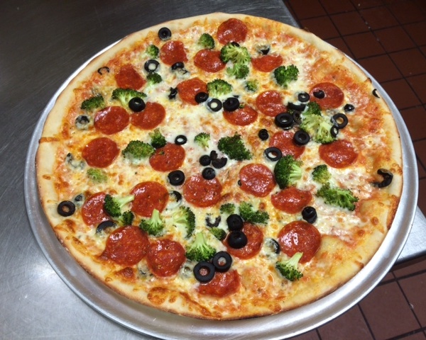 Order Cheese Pizza food online from Iris Restaurant   store, Medford on bringmethat.com