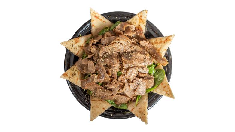 Order Gyro Salad food online from Nick The Greek store, San Diego on bringmethat.com