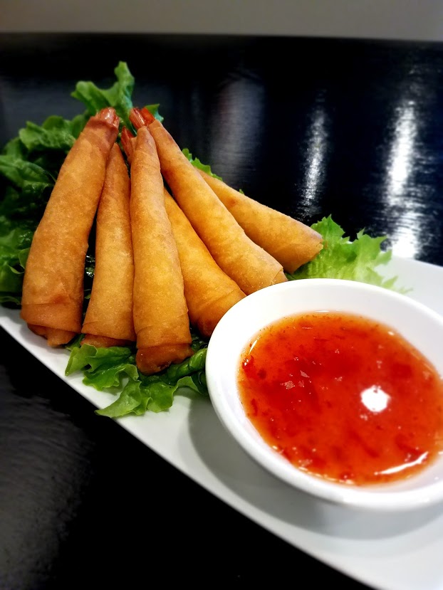 Order Thai Crispy Shrimp Rolls food online from Noodlemii store, Diamond Bar on bringmethat.com