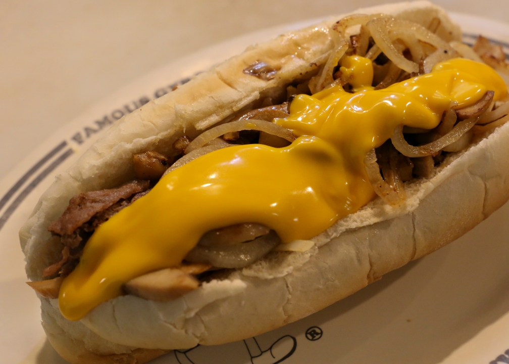 Order Philly CHEESE STEAK food online from Famous Gyro George store, Parma on bringmethat.com