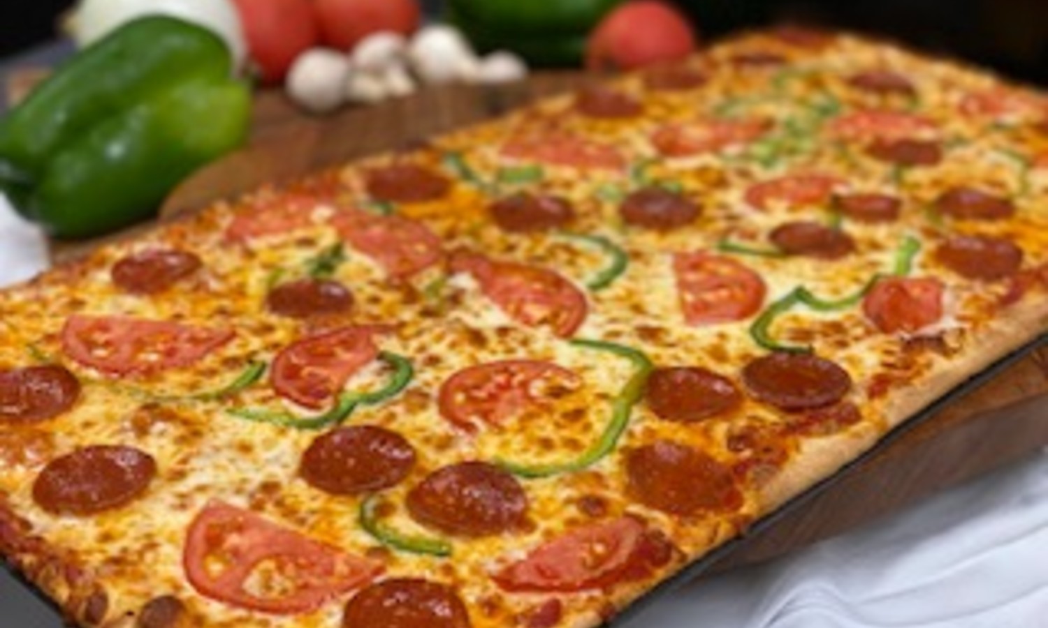 Order Pepperoni Tomato food online from Katsouprinis Pizza Squared store, Bethesda on bringmethat.com