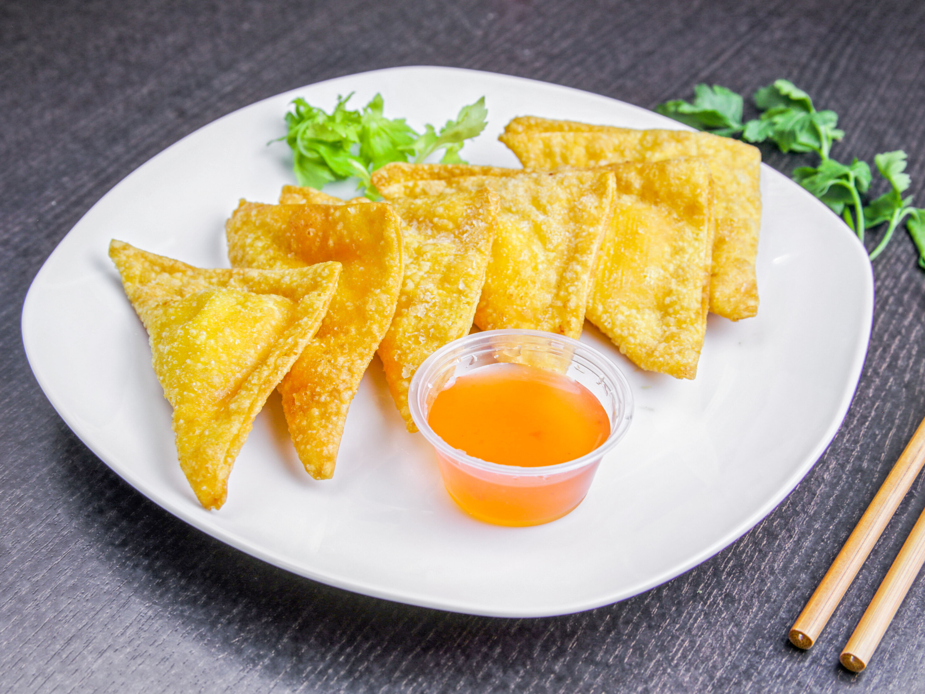 Order 3. Cream Cheese with Crab Wontons food online from Chopstix store, Henderson on bringmethat.com