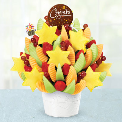 Order Star of David Celebration with Congratulations Chocolate Pop (Small) food online from Edible Arrangements store, Westwood on bringmethat.com