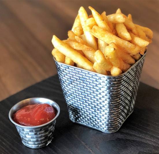Order Bucket of Fries food online from Burgers Shakes store, Morganville on bringmethat.com