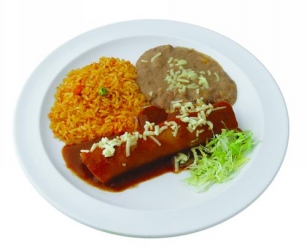 Order Kids Jr. Cheese Enchilada food online from Rodeo Mexican Grill store, Los Angeles on bringmethat.com