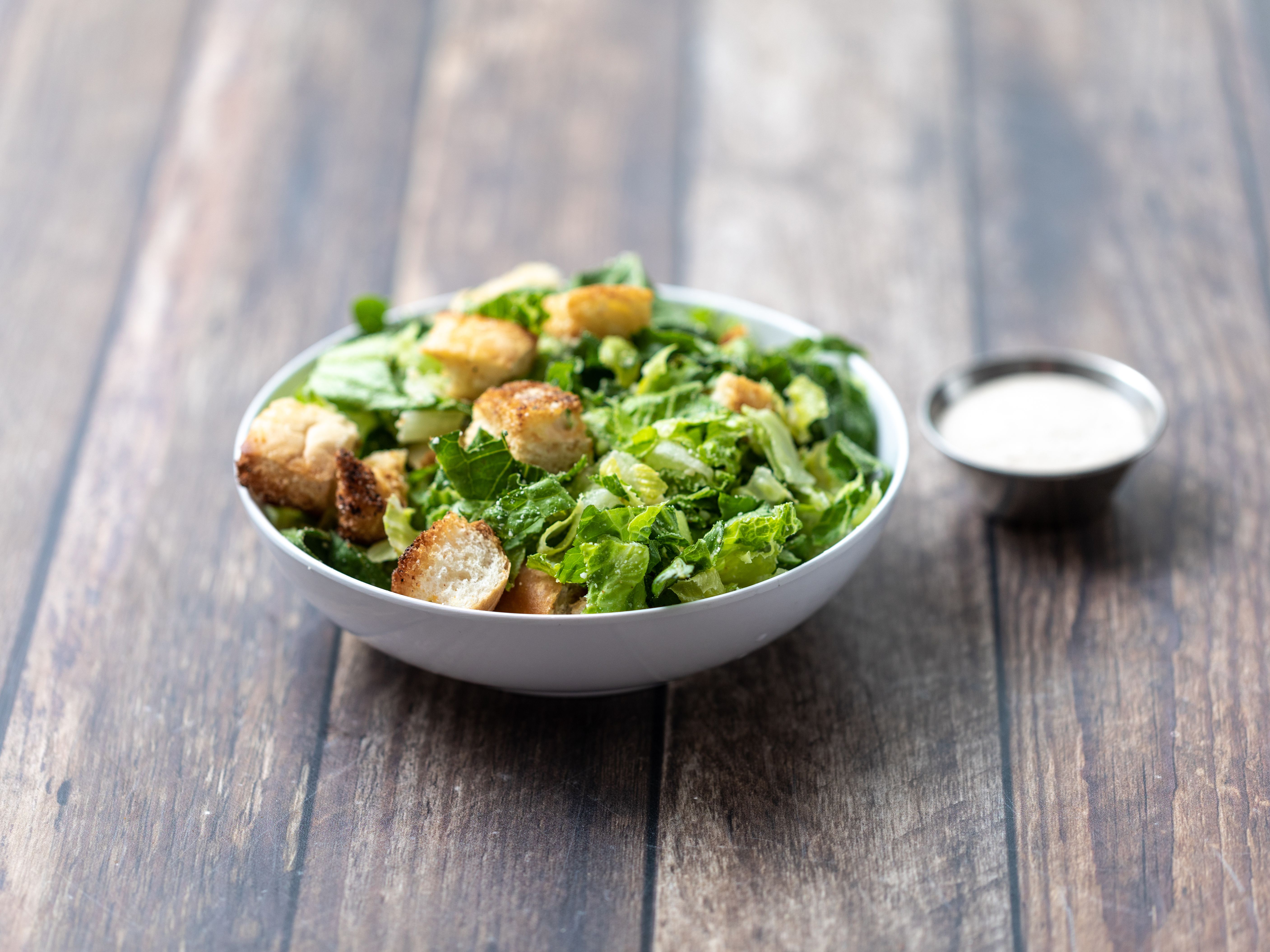 Order Caesar Salad food online from Beacon Street Pizza store, Somerville on bringmethat.com