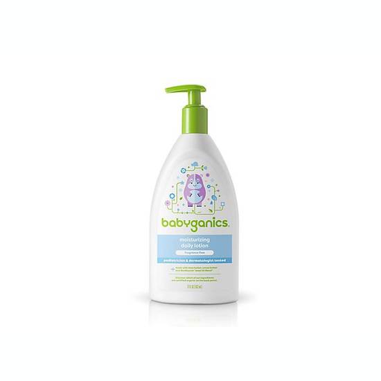 Order Babyganics® 17 oz. Fragrance-Free Moisturizing Daily Lotion food online from Buybuy Baby store, West Des Moines on bringmethat.com