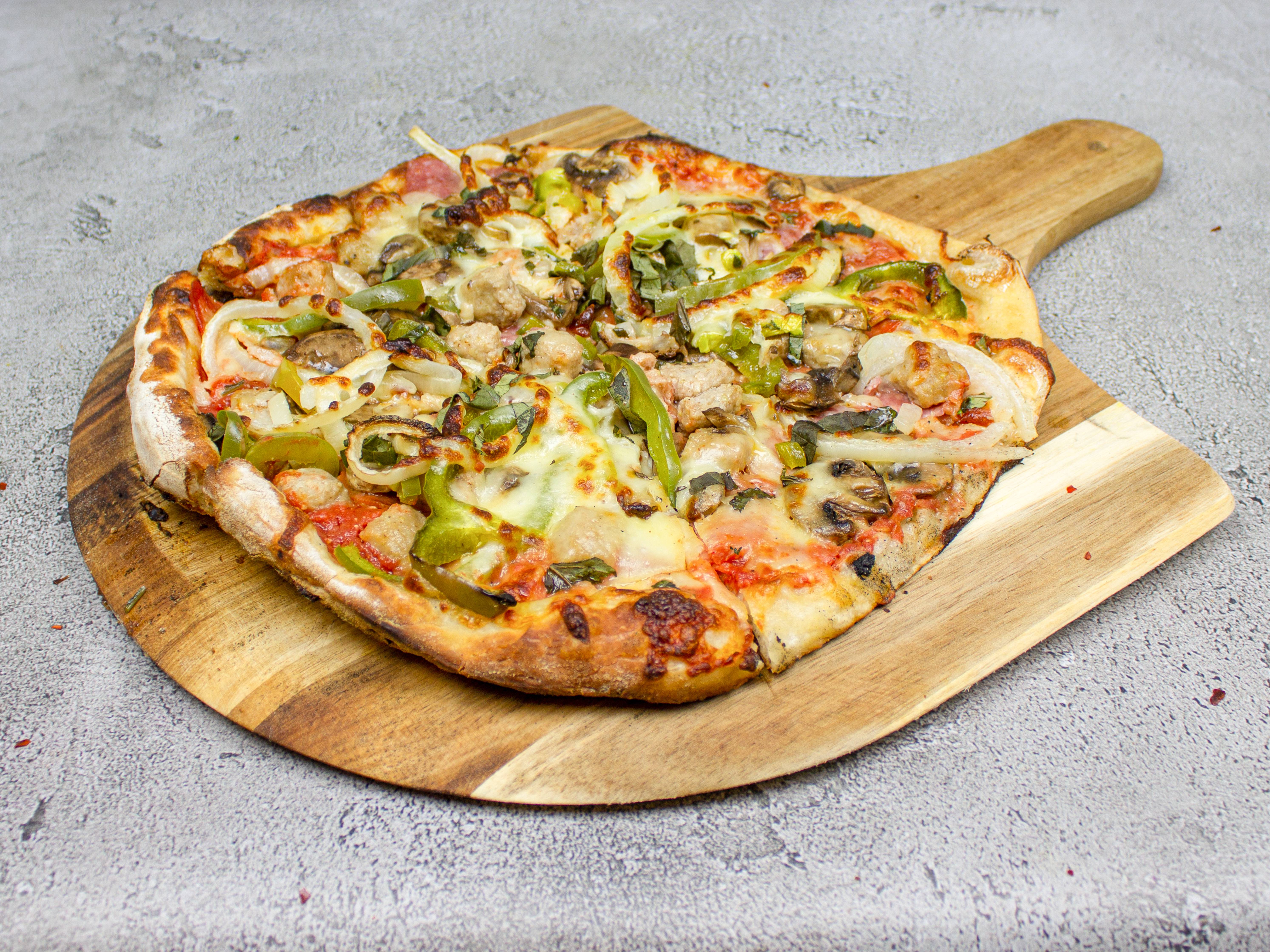 Order Giambotta Pizza food online from Regina Pizzeria store, Medford on bringmethat.com