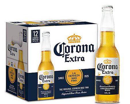 Order Corona, 12pk-12oz bottle beer (4.5% ABV food online from Moby Liquor store, Los Angeles on bringmethat.com